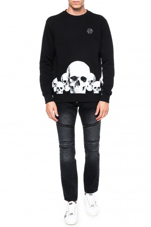 Skull motif sweatshirt, zdjęcie 2 Skull motif sweatshirt od Philipp Plein